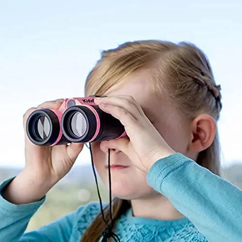 Adventure Outdoor Exploration Kit Children Toy Binoculars Flashlight Compass Fox Whistle Magnifying Glass Backpack Great Kids