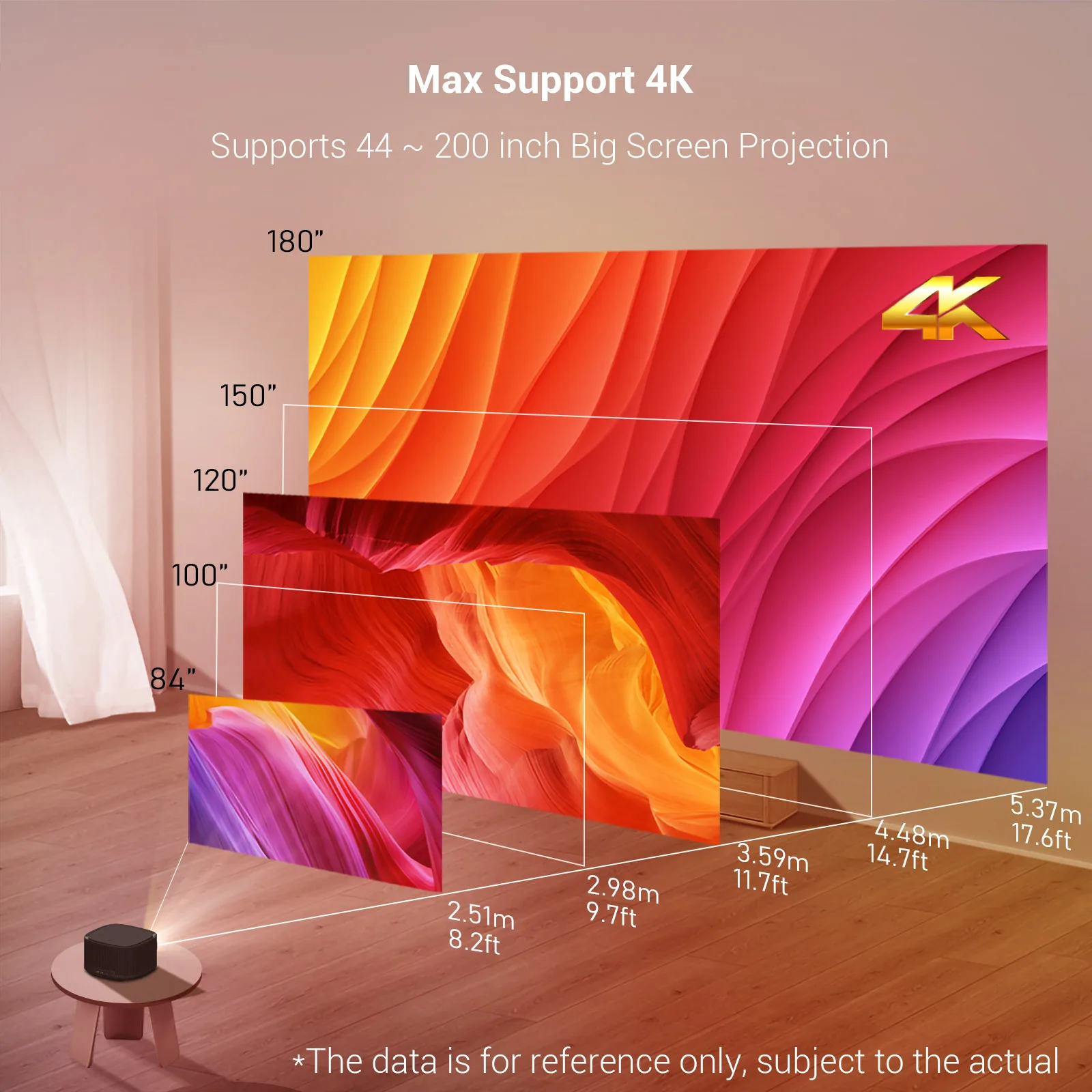 Новая популярная модель проектора BYINTEK X30 китайский светодиодный проектор для домашнего кинотеатра мини 4 К лидер