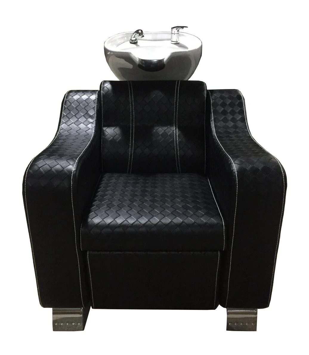 Factory Direct Classic Stainless Steel Base Seated Salon Shampoo Chair