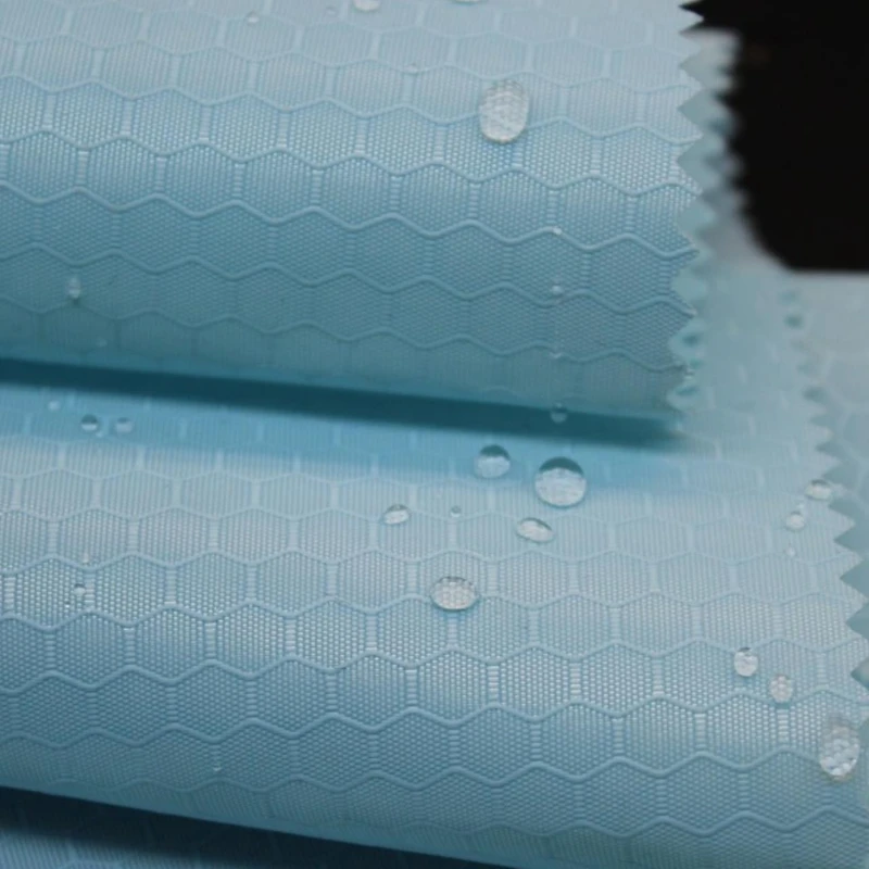 waterproof 100% Polyester 200d ripstop fabric for backpackgs