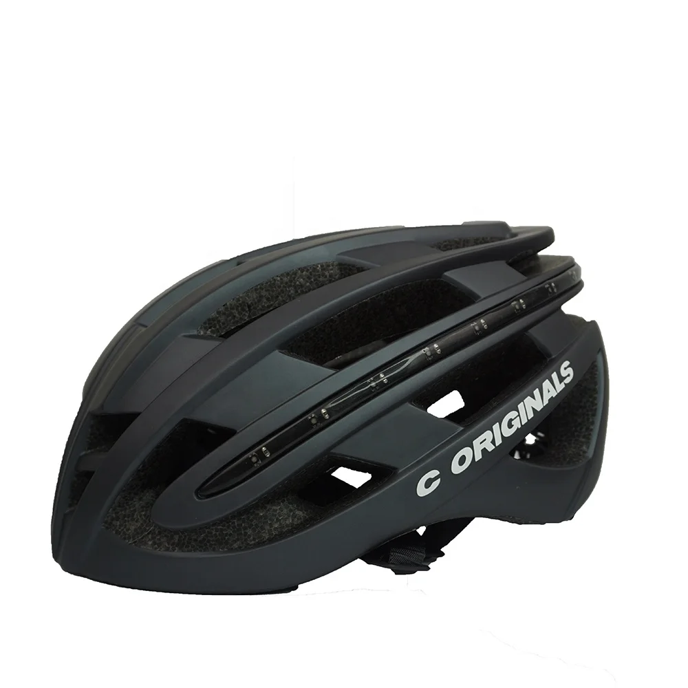 one piece led light bluetooth helmet hot sale cycle high quality childrens sports helmet