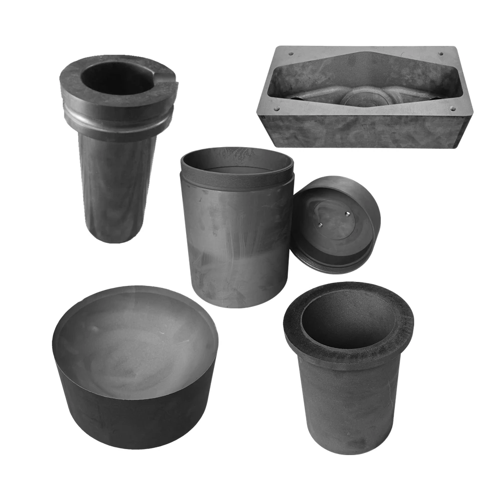 Изготовление размеров под заказ, цена нержавеющей стали с высоким содержанием чистого 50кг большая графитовый тигель для плавки чугуна