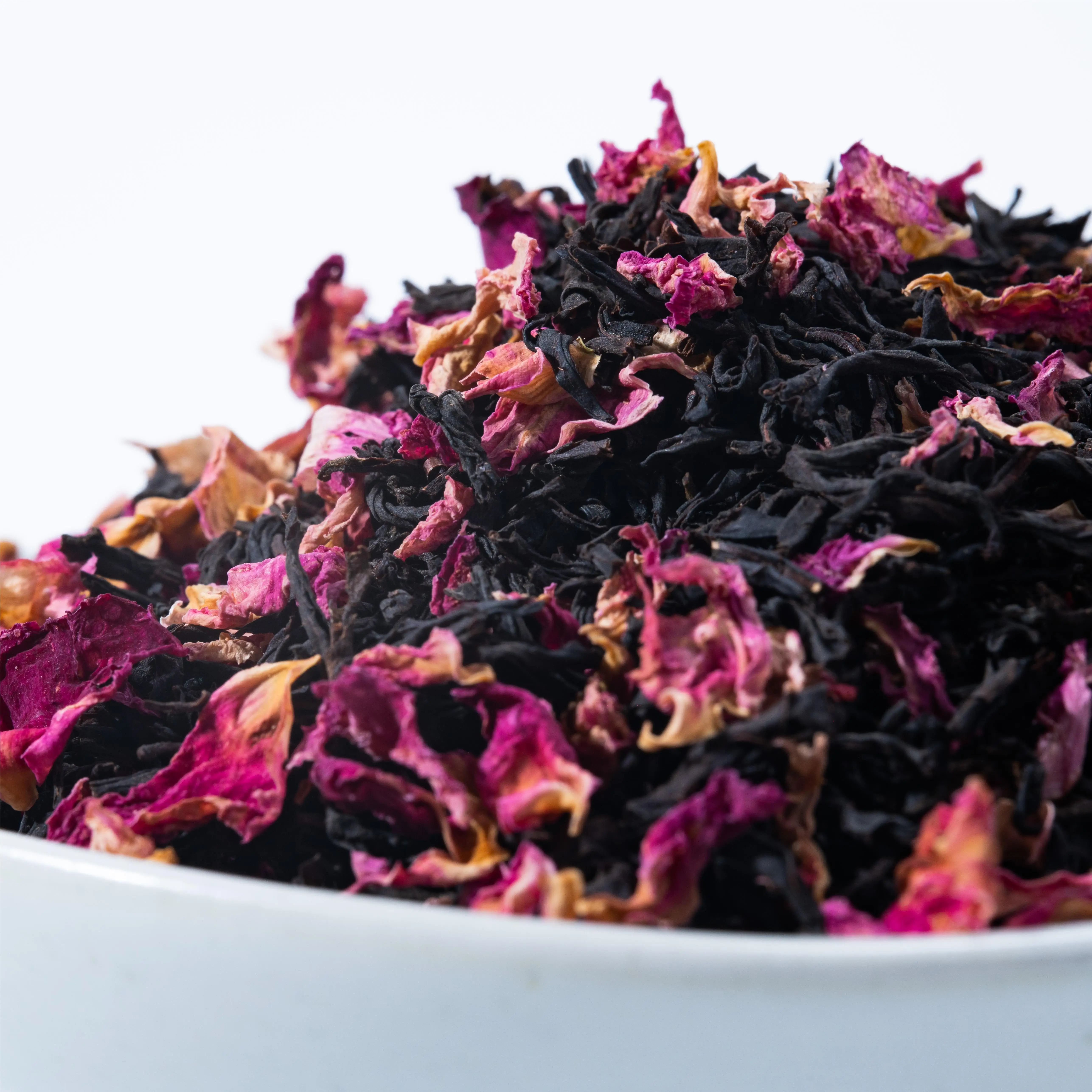 EU Market Compliant Natural Rose Black Tea Bulk Organic Slimming Wholesale Herb Tea Healthy Natural