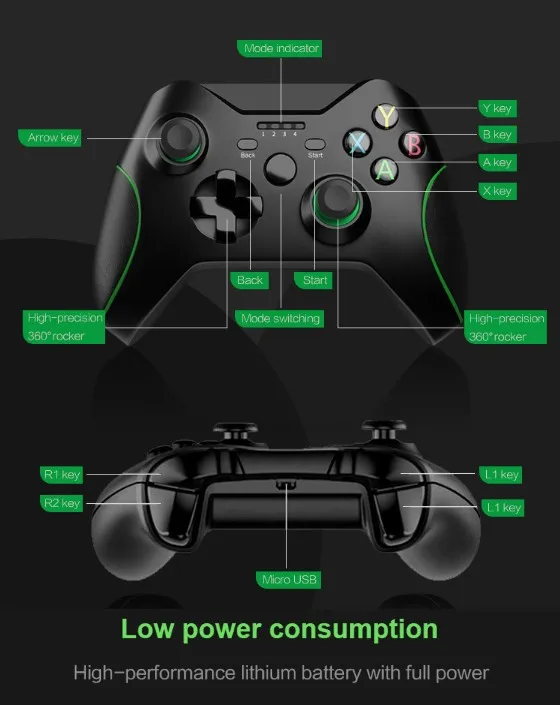 Частный игровой контроллер для XBOX ONE 2 4G