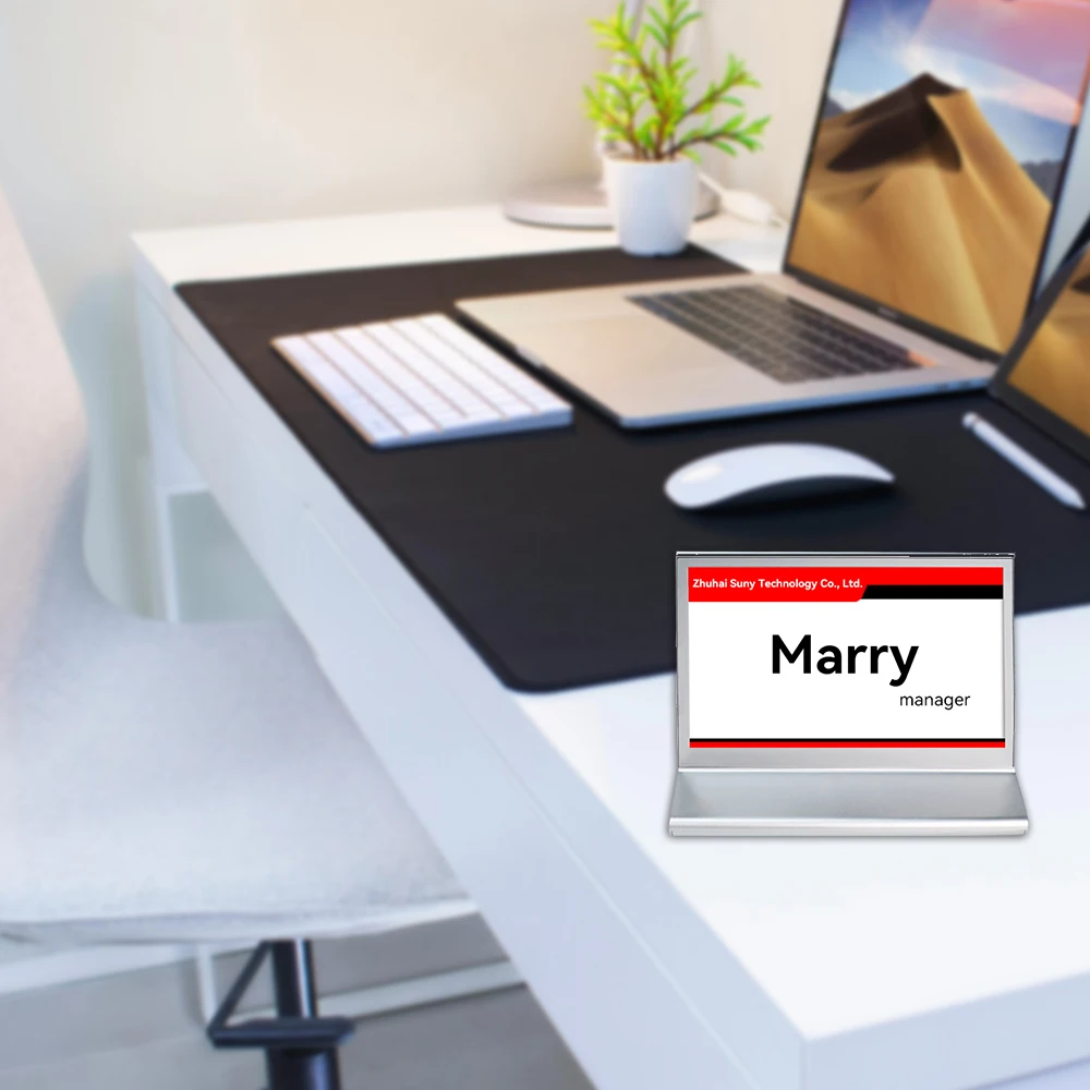 7.5inch APP Electronic Nameplate Wireless E-Paper Display Conference Table Card Electronic E Ink Screen Meeting Nameplate