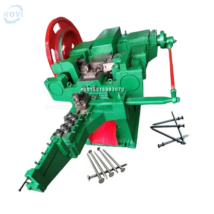 Manufacture High Speed Concrete  Iron Nail Maker Steel Wire Nail Making Machine Producing Factory Price