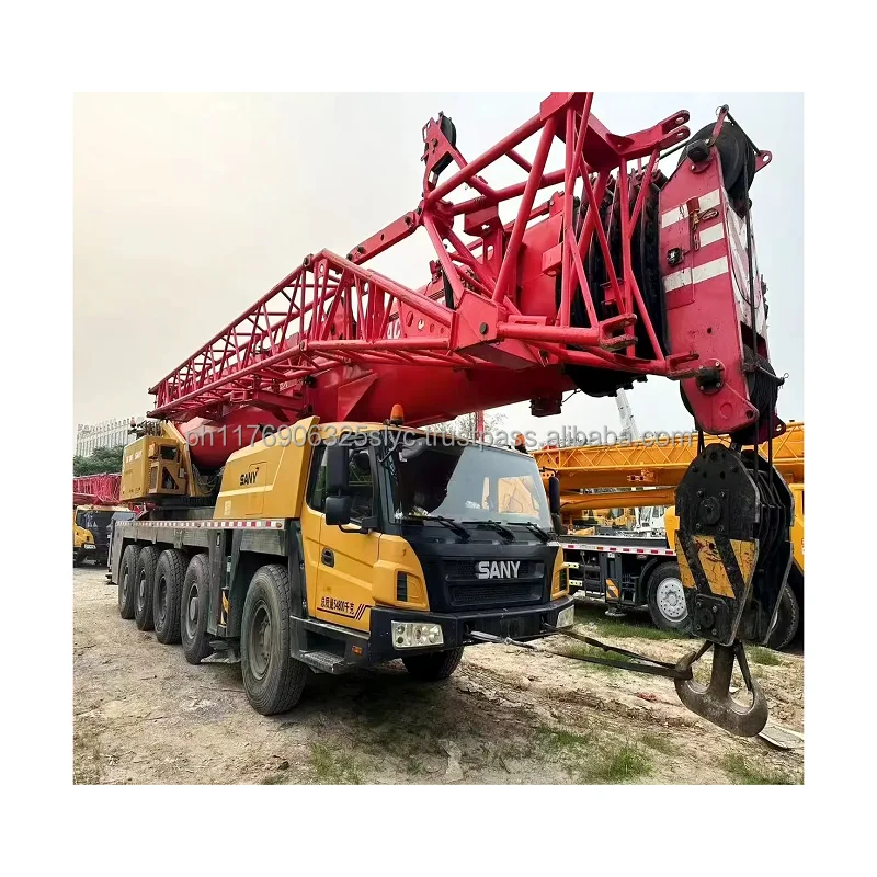 Used truck crane SANY STC1300 used mobile crane 130ton Truck Crane STC1300 hot sell High efficient operation for sale