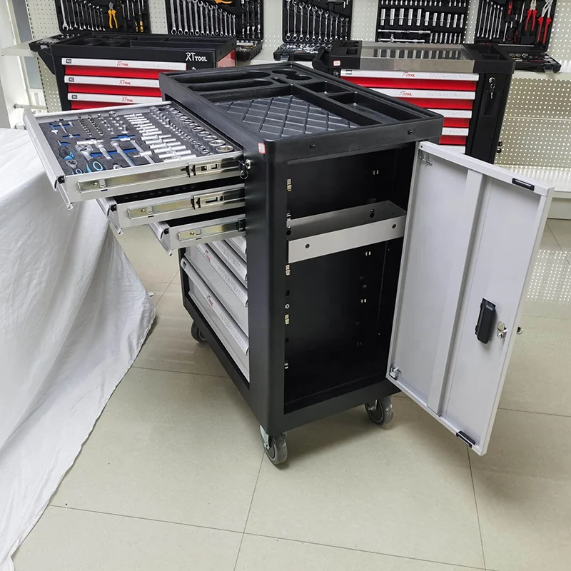 241pcs ручные инструменты workbench с шкафом инструмента кабинет ремонта