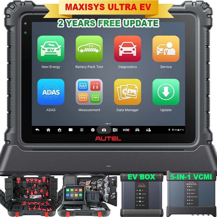 orginal autel ultra ev lite altar maxisys 919 ultra-lite pro subscription advanced sacan tool ecu programmer diagnosis machine