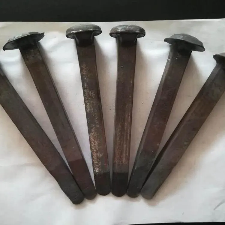 Railway Accessories screw Steel Railroad Track Spike for rail fasten