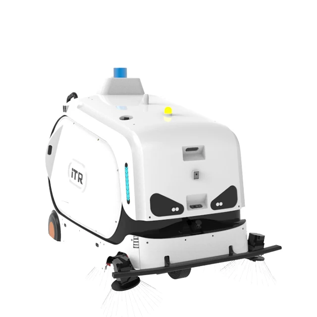 Hot Sale iTR W1 Outdoor Commercial Cleaning Robot Vacuum Cleaner Street Sweeper Machine in North America