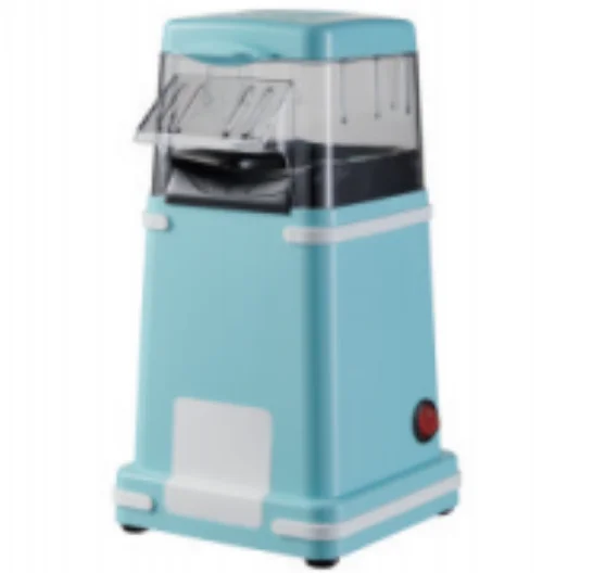 Factory low price ABS Popcorn Maker 1200W electric automatic small household popcorn machine for kitchen