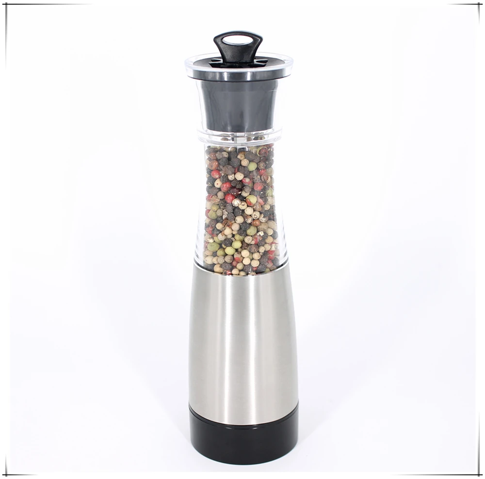 gravity salt and pepper mill automatic grinder set