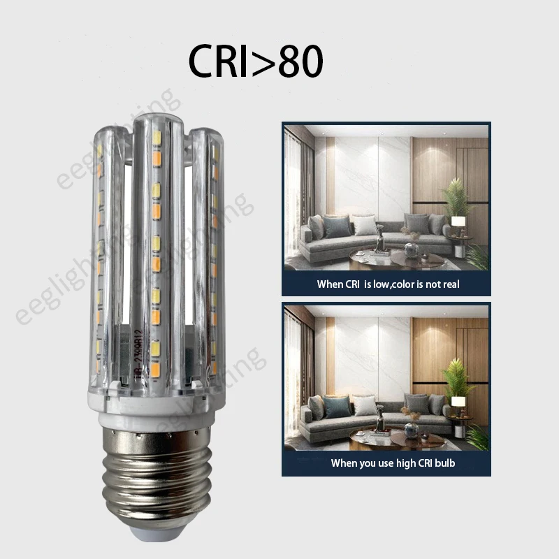 Светодиодная лампа для кукурузы E27 E14 9 Вт 12 15