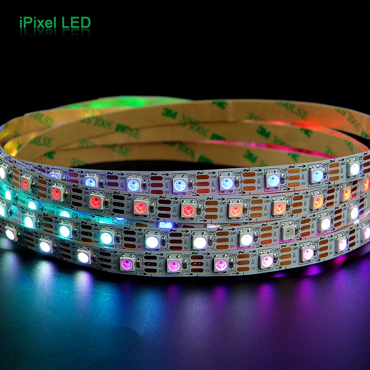 ws2812b 60leds/m led strip light 5 meters p reel 5v rgb