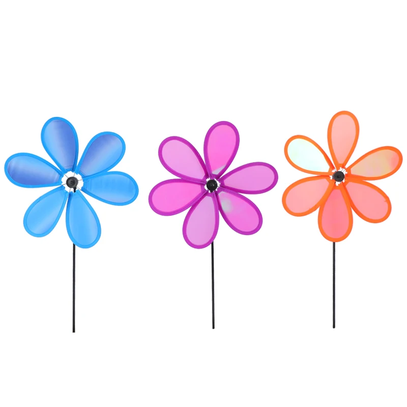 Multi-Purpose Kids Toys Pinwheel Garden Decorative Windmill