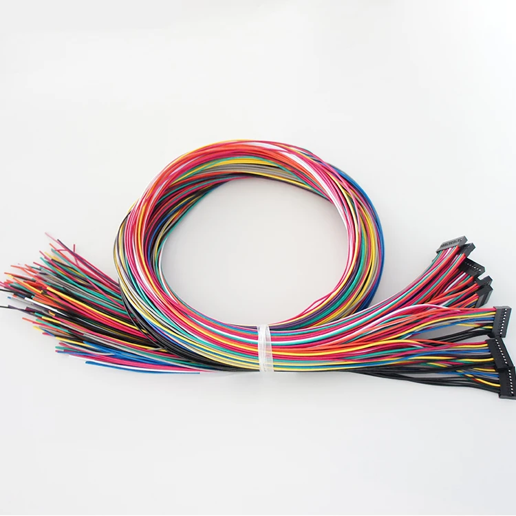 Custom Dupont Cable Assembly UL1007,20AWG Wiring Harness for Electronic