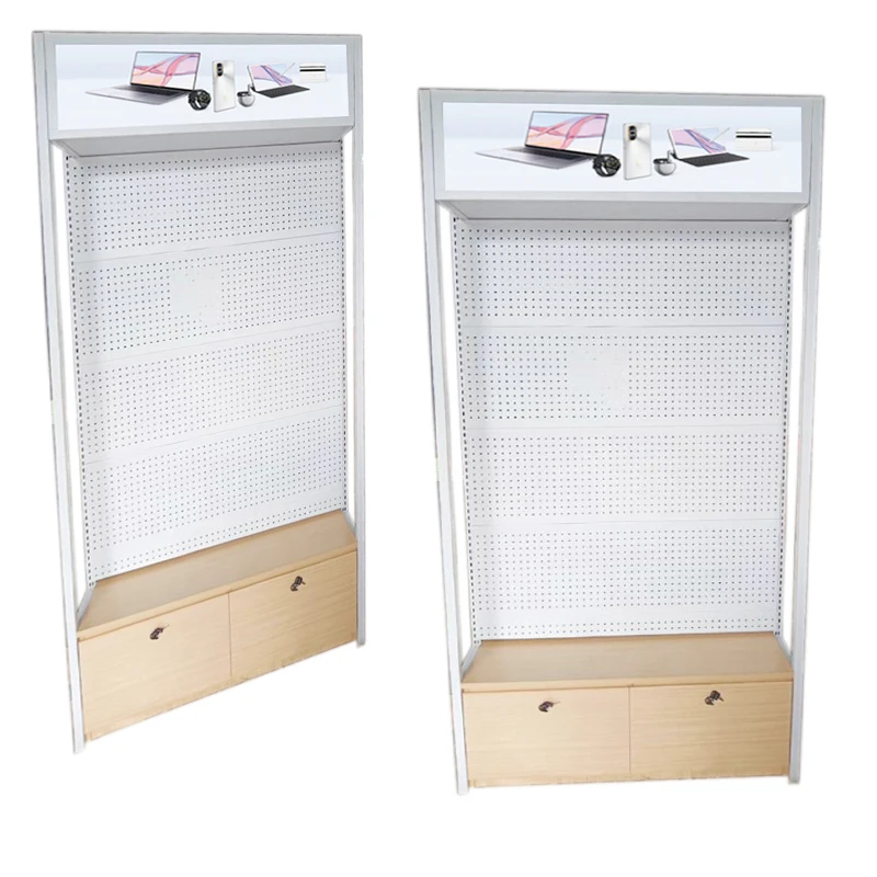 Factory in stock for sale metal display racks cell phone accessories display stand phone shell showing case