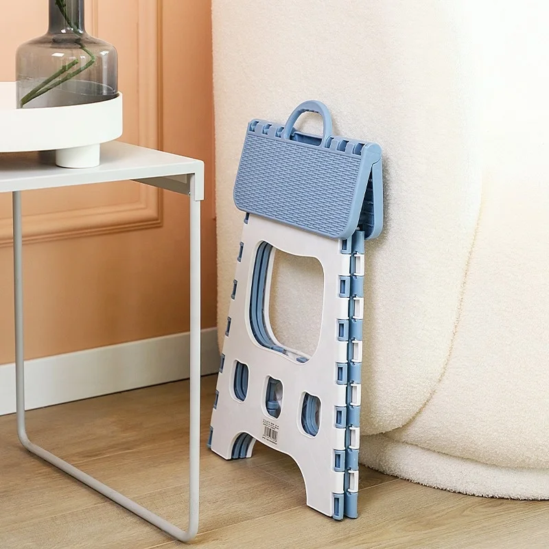 Johold Home folding stool Simple adult children plastic small bench portable stacked outdoor fishing boarding train mazar