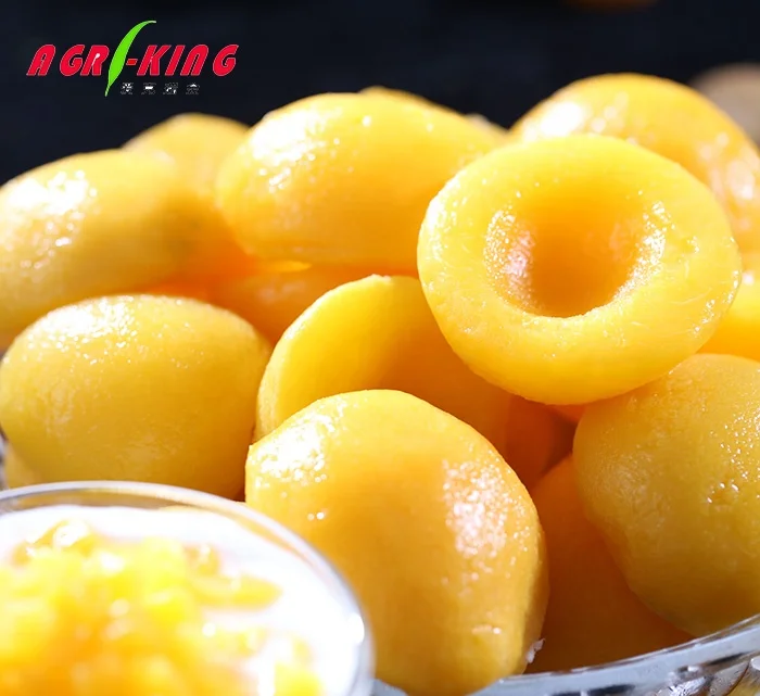 Chinese New Supply List of yellow fruits IQF Frozen yellow peach Halves exotic fruits