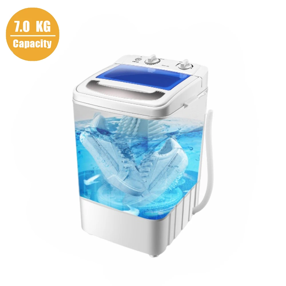 Заводская цена Новинка 7 0 кг большая емкость одна Ванна полуавтоматическая со съемными нейлоновыми щетками Toploading обувь