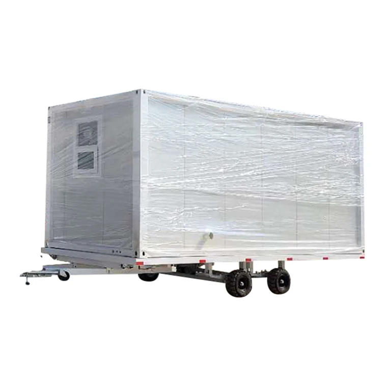 Hot sale modern home mobile trailer container house on wheels for