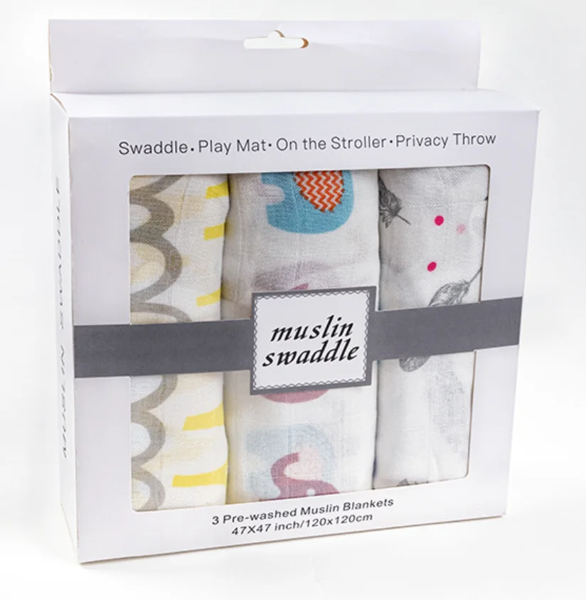 custom baby blanket soft muslin quilt blankets baby muslin swaddle blankets 4 pack