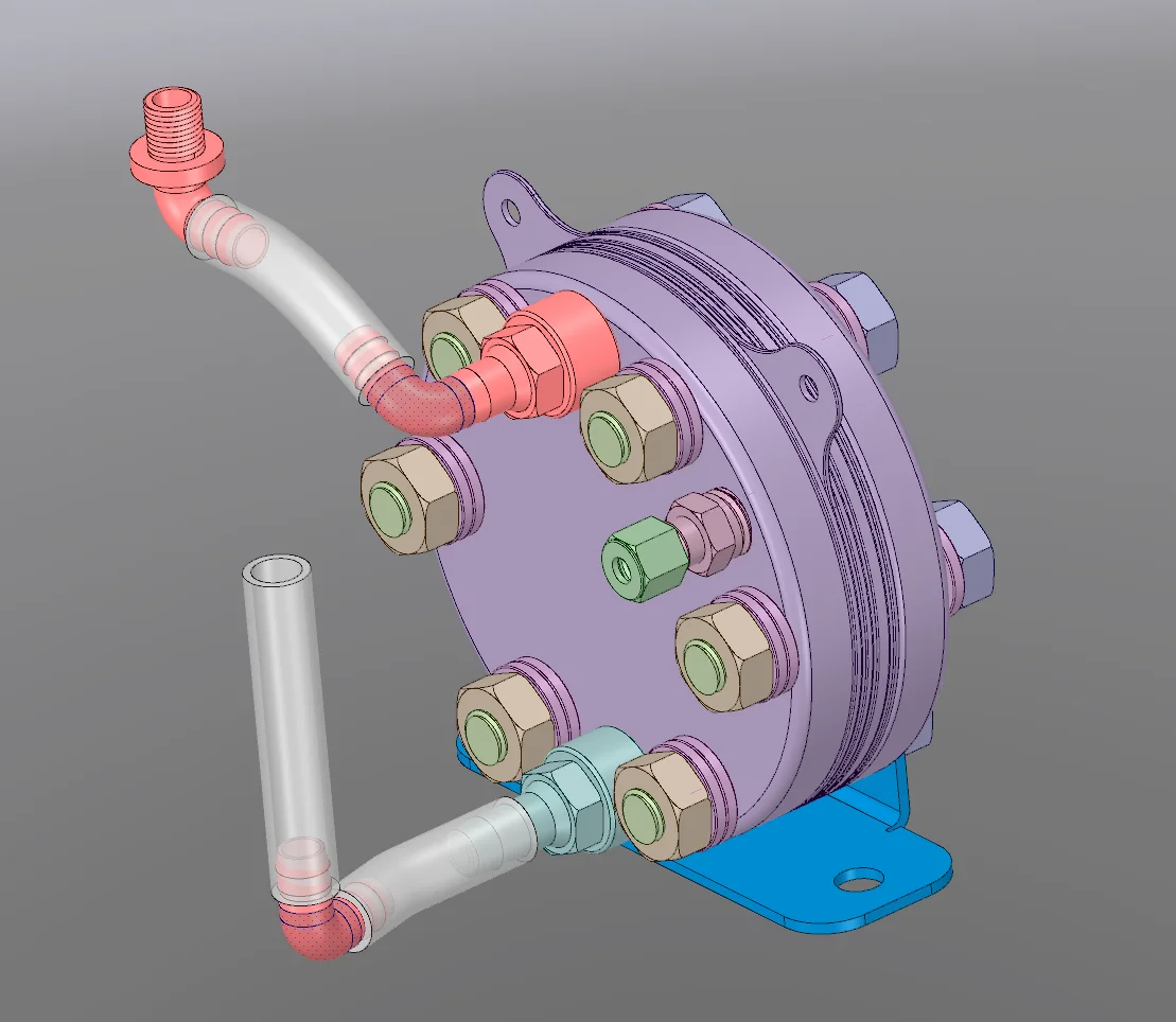2LPM hydrogen electrolysi H2 generating cell stack