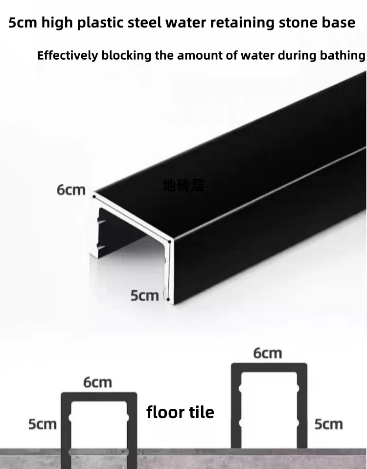 Hot Sale Modern Style Frameless Shower Door China FERS 10mm Thick Tempered Glass Waterproof Extremely Narrow Bathroom Glass Door