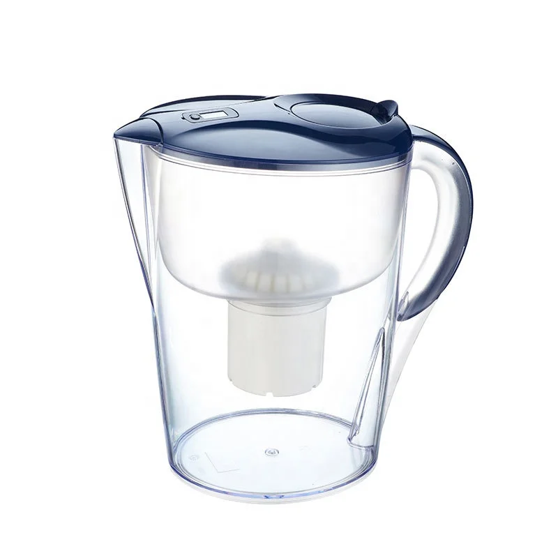 
Home 3.5L Plastic Activated Carbon Alkaline Cold Water Filter Pitcher 