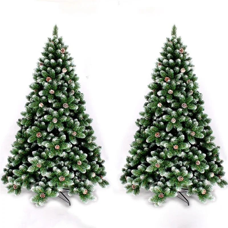 Factory wholesale customized PVC green artifical cone christmas tree
