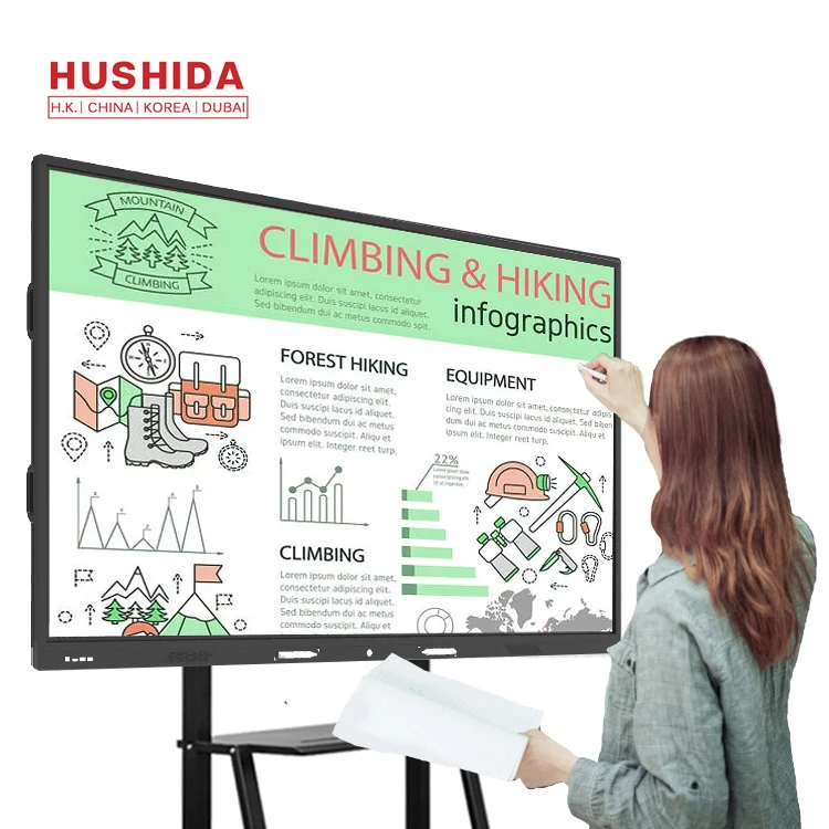  2021 hushida 55 дюймов высокой четкости ЖК-в-одном: высокотехнологичная интерактивная