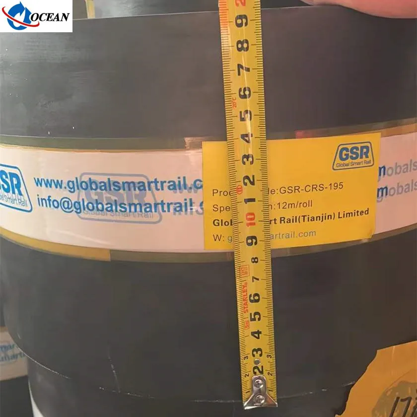 railway supplies GSR Rubber Pad for crane rail installation