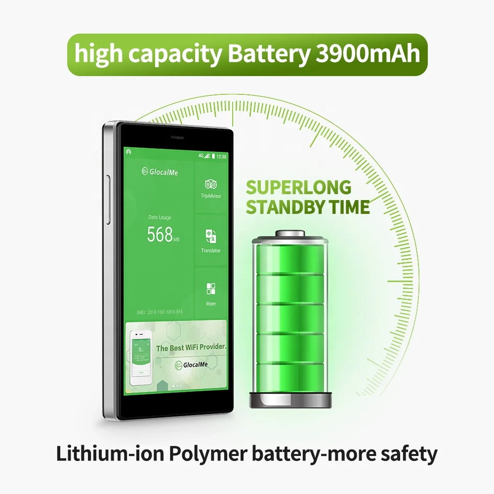 Wifi Travel Roaming Free Global Bands 4G LTE Travel Portable Wifi Hotspots Device