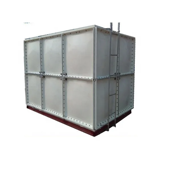 FRP GRP Fiberglass Modular Water Tank for Fire Fighting Sectional Assembled 1000ltr Water Pump Tanks