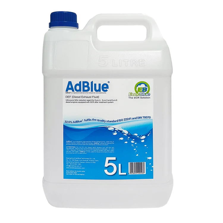 32.5% aus32 def ad blue 5l urea liquid for scr system