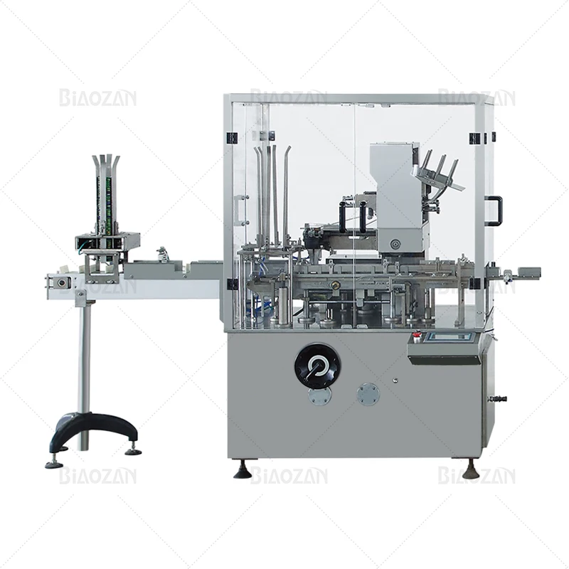 Multi-functional Cartoning Machine Fully Automatic Injections Tray Bottle Tube Small Box Packing Machine