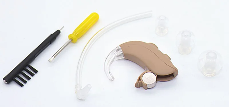 International standard Magnet Hearing Aid Spare Parts Accessories 5 to 7 hole brushes clean Kits Accessories with loop