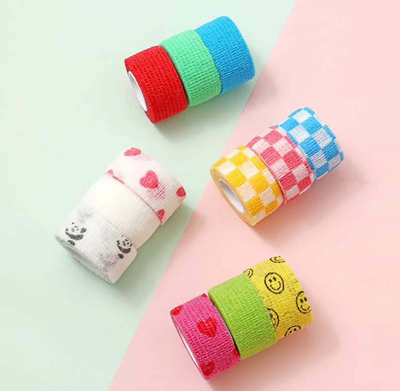 Student writing sports bandaging anti-wear finger protection tape elastic self-adhesive tape