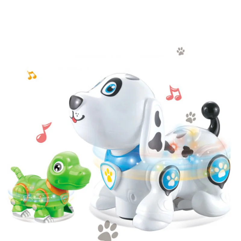 Factory top selling  fun  universal rc robot rotating electric dancing toys for kids
