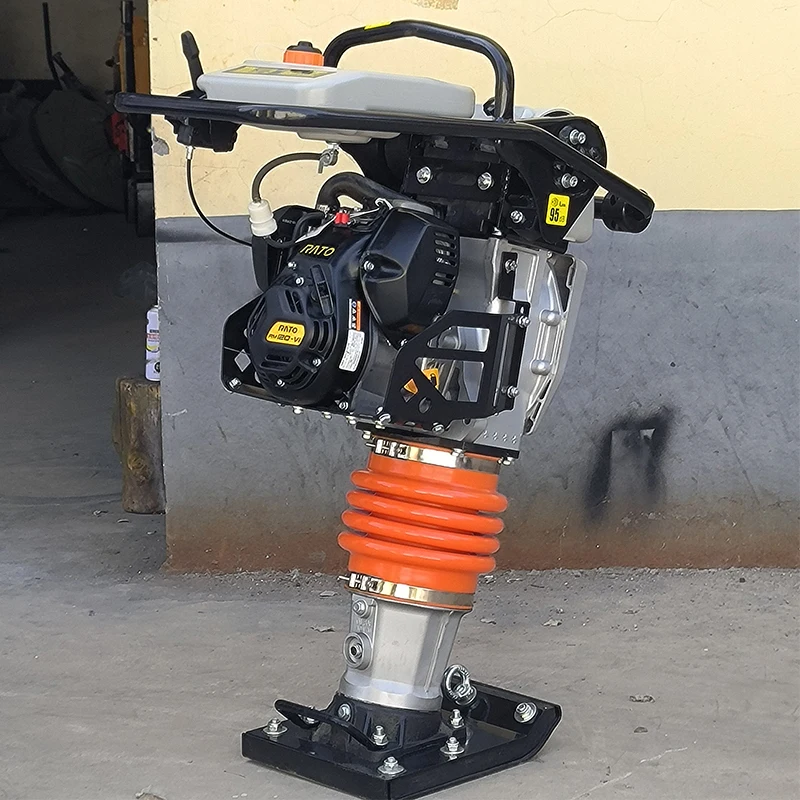 Factory direct export power gasoline rammer hand - shaped small gasoline impact rammer
