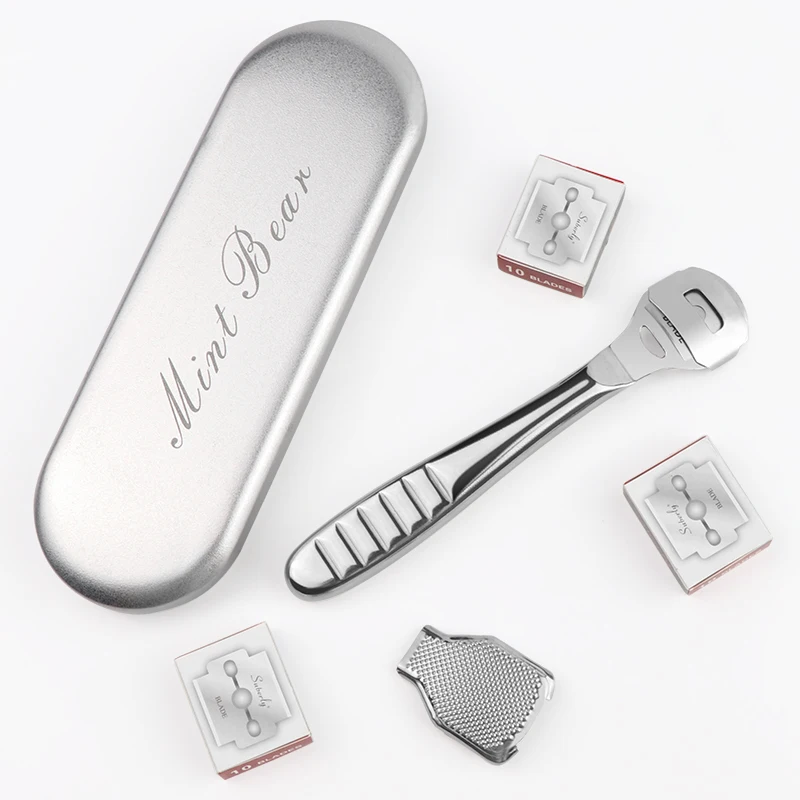 
Professional Stainless steel Pedicure Callus Shaver Sets Foot Files kit 