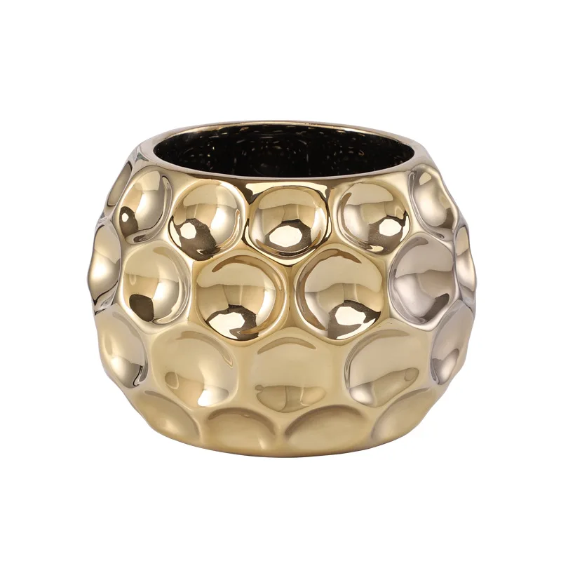 Цветочный горшок в скандинавском стиле Классический круглый керамический для комнатных растений суккулентов компьютерный стол гостиной