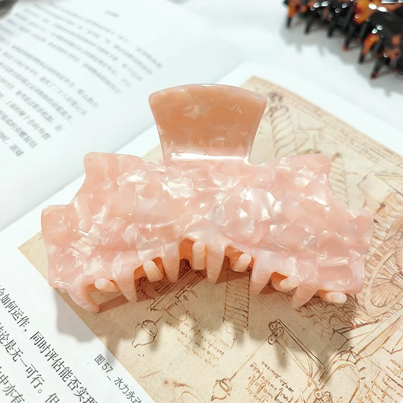 YJL Hot selling Classic Bow Design Ladies and Girls Hair Clip Exquisite Hair Claw Clip Acetate Hair Claw