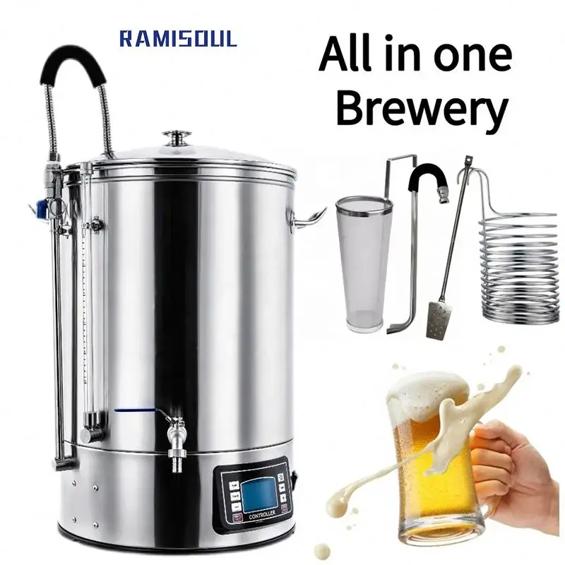 Stainless steel 2000L home brewhouse beer brewing machine brewery system Beer Equipment for micro brewery Food Beverage plant