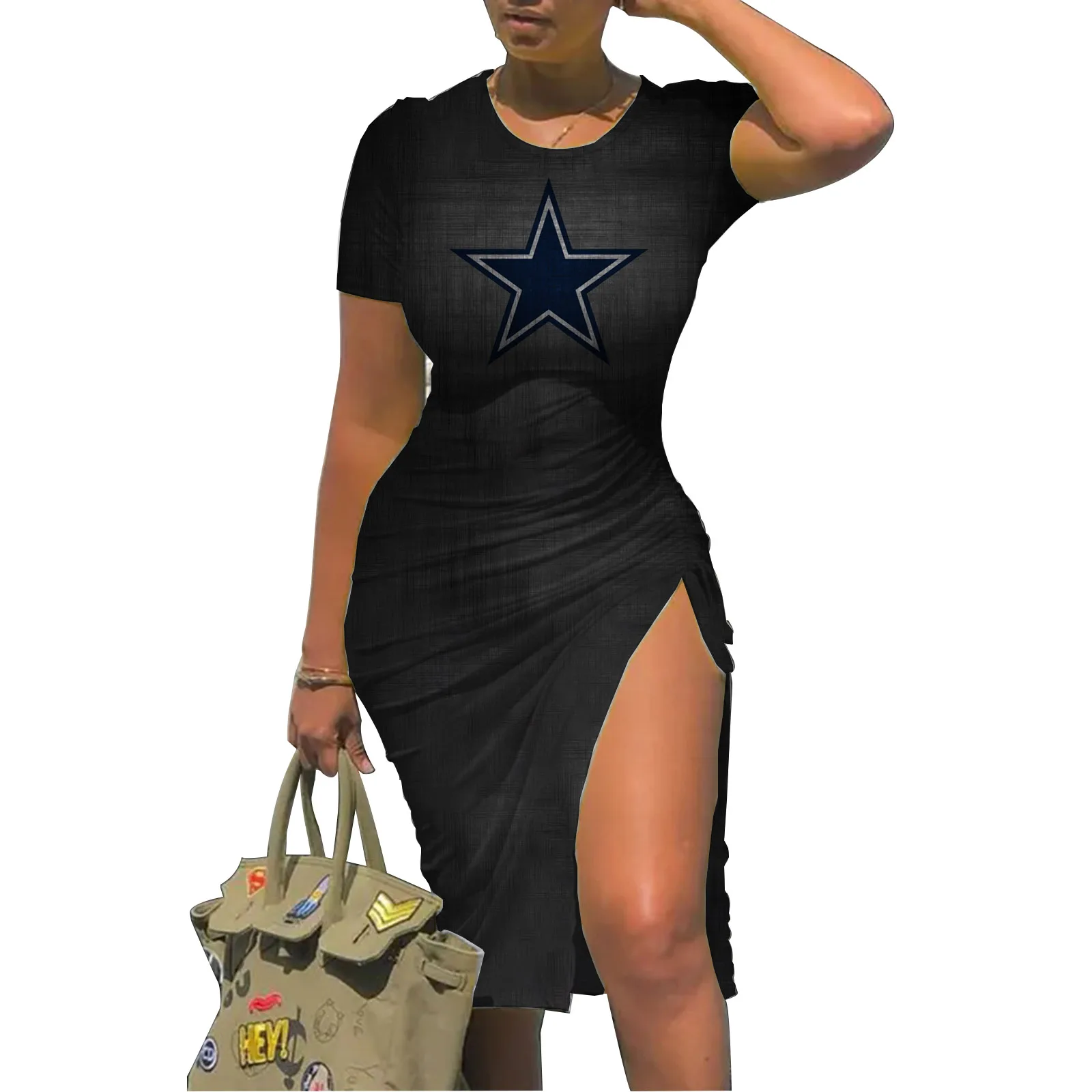 omen clothing vendor solid women casual dress plus Shirt Dress For Ladies