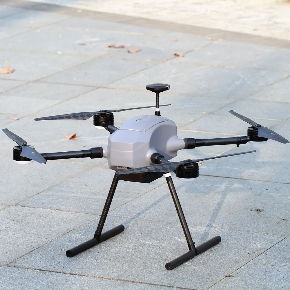 Квадрокоптер VTOL с дистанционным управлением Дрон наблюдения несколькими роторами пищевая медицина