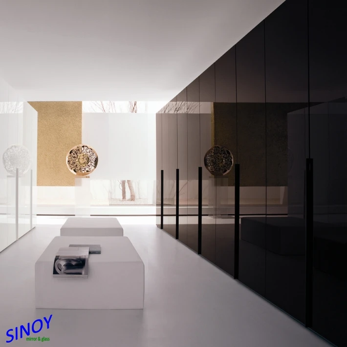 2024 New Trend Decorative Back Painted Colored Glass Sheet with Lower Price for Home Decor