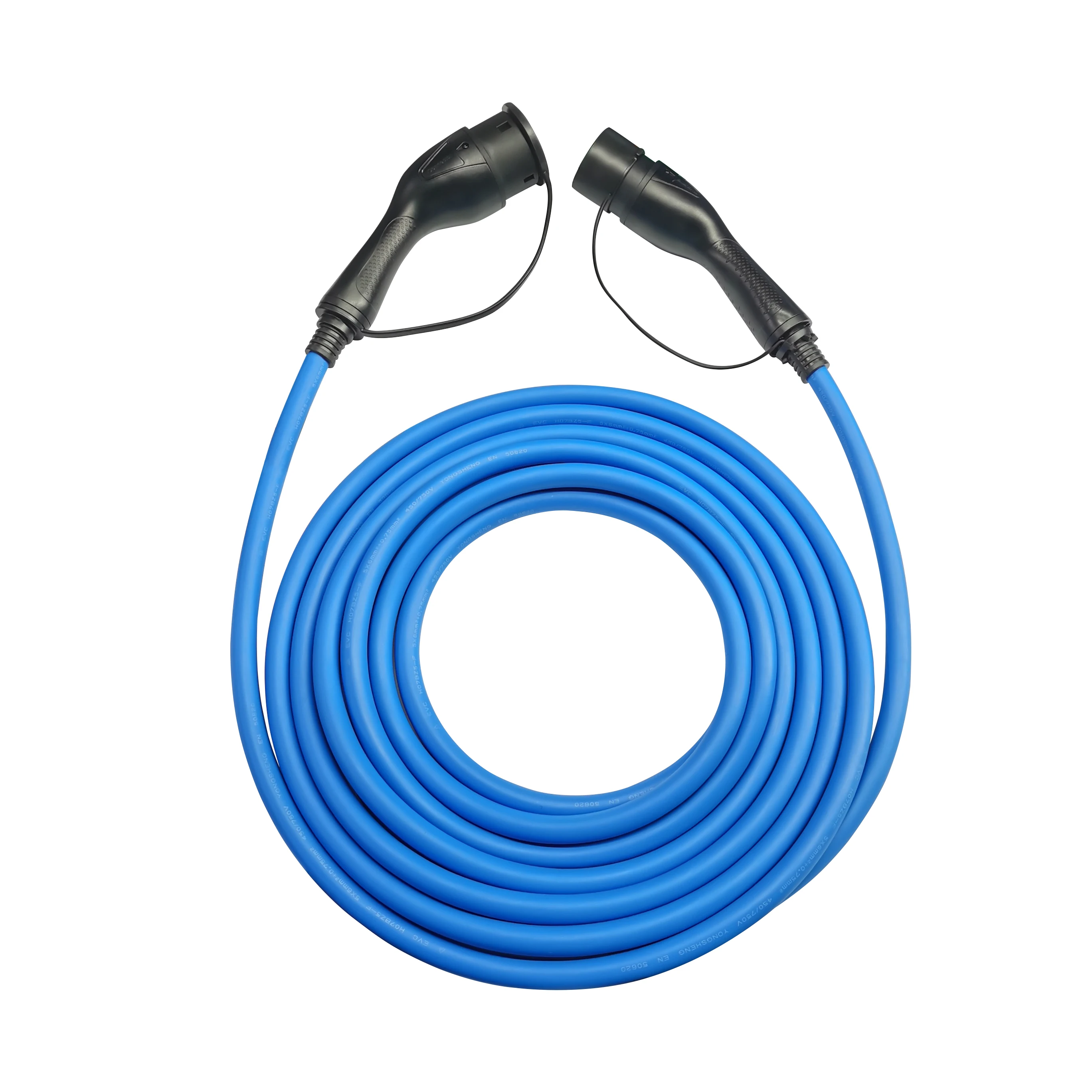 Yongsheng  IEC 62196  TPU  Type 2 To Type 2 Ev Charging Cable 16a 1phase