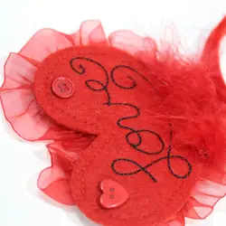 Seasonal girl festival saint valentine day decoration plastic head hair band gift